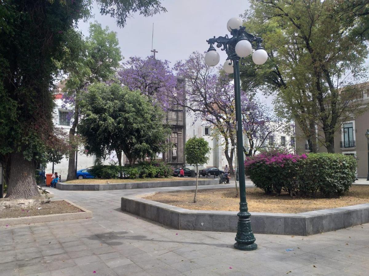 Hostal Azul Puebla Centro Historico Ngoại thất bức ảnh