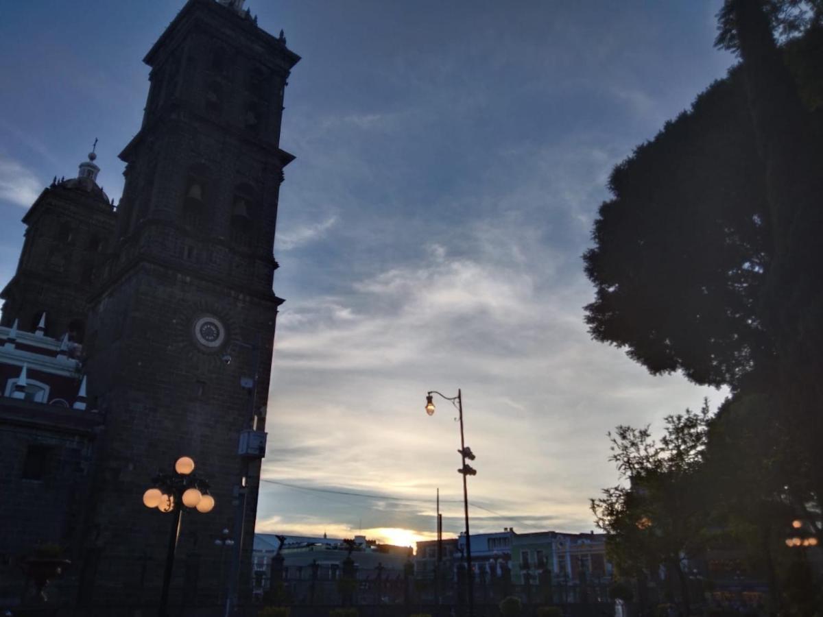 Hostal Azul Puebla Centro Historico Ngoại thất bức ảnh