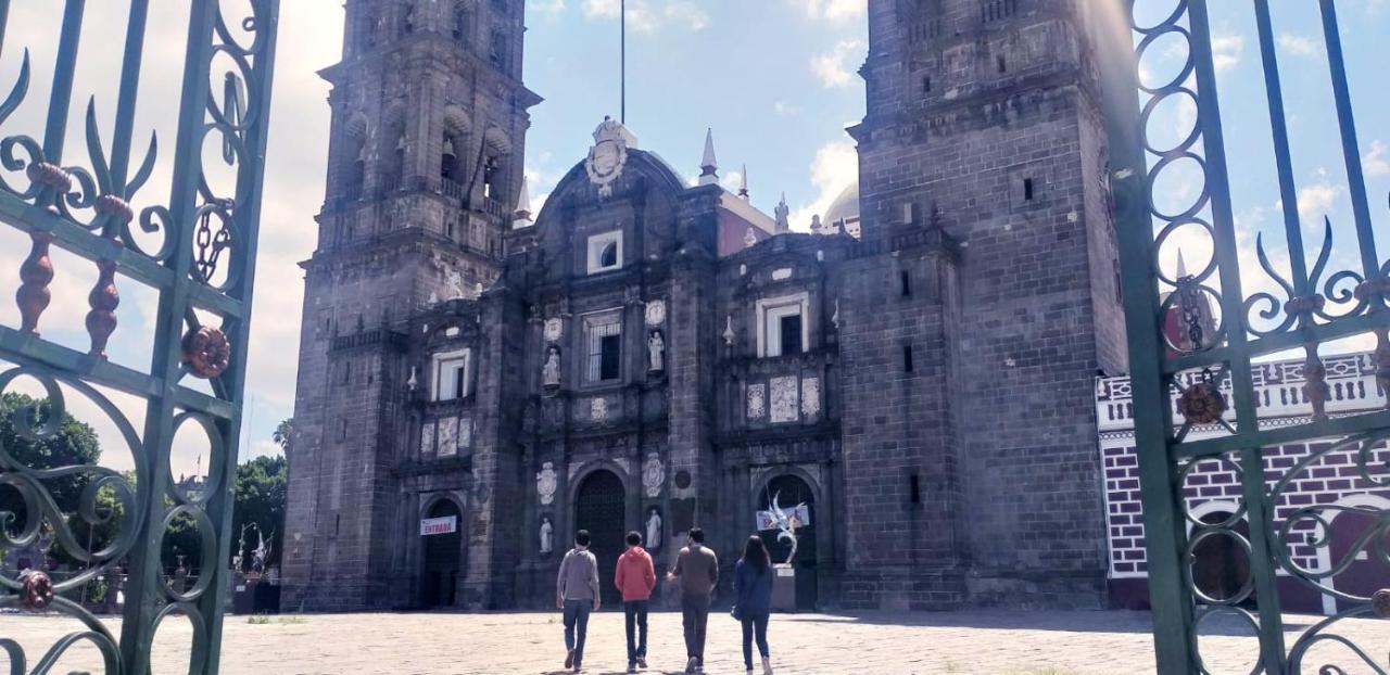 Hostal Azul Puebla Centro Historico Ngoại thất bức ảnh