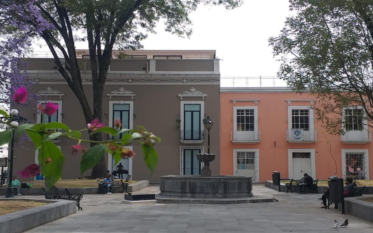 Hostal Azul Puebla Centro Historico Ngoại thất bức ảnh